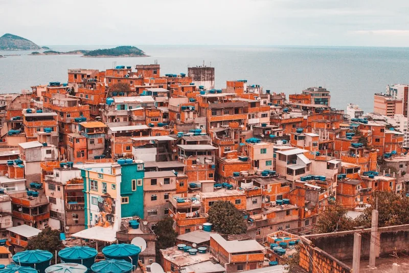 Rocinha favela view